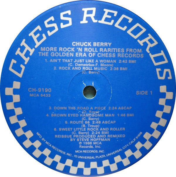 Chuck Berry : More Rock 'N' Roll Rarities From The Golden Era Of Chess Records (LP, Comp)