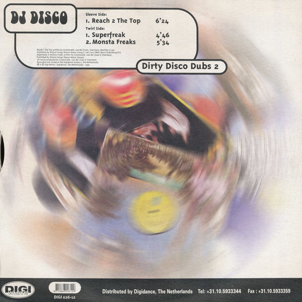 DJ Disco : Dirty Disco Dubs 2 (12")