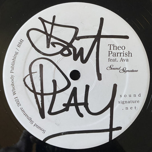 Theo Parrish : In Motion (12", Single)