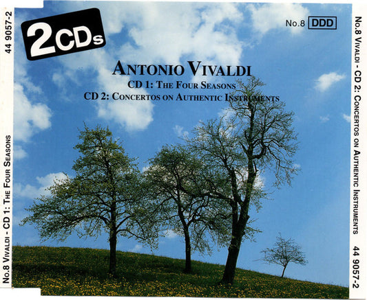 Antonio Vivaldi, Alberto Lizzio : The Four Seasons / Concertos On Authentic Instruments (2xCD, Album, RE)