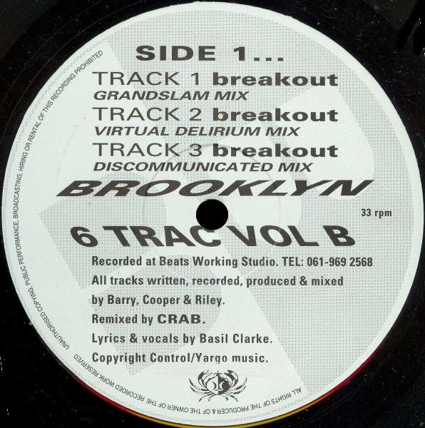 Brooklyn (6) : 6 Trac Vol B (12")