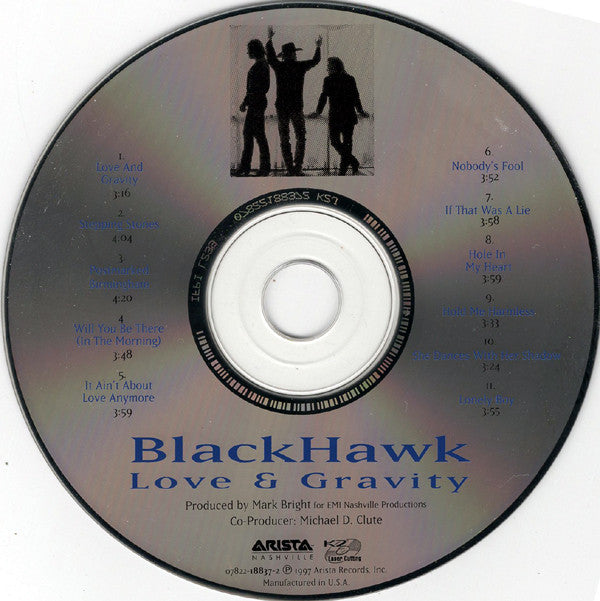 BlackHawk : Love & Gravity (CD, Album)