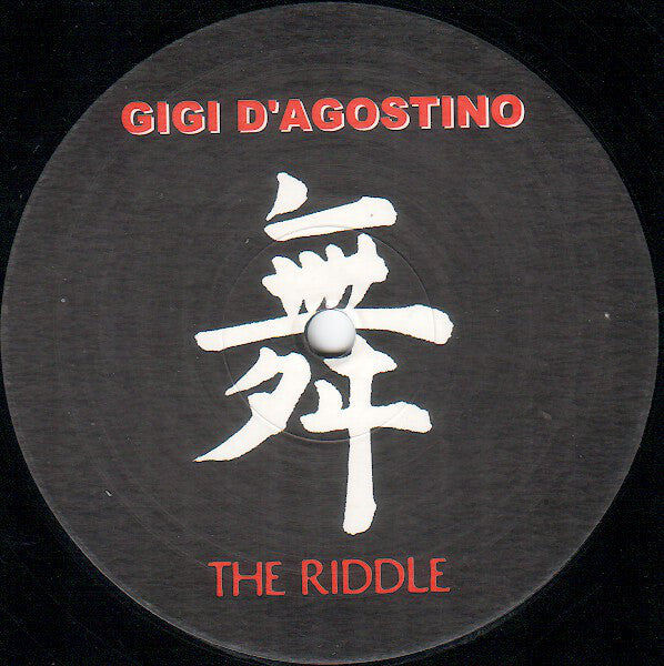 Gigi D'Agostino : The Riddle (12")