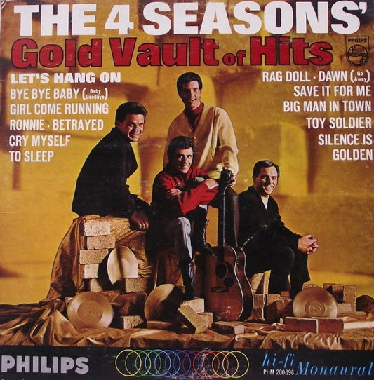 The Four Seasons : The 4 Seasons' Gold Vault Of Hits (LP, Comp, Mono)