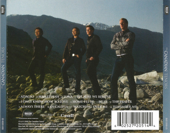 The Canadian Tenors : The Canadian Tenors (CD, Album)