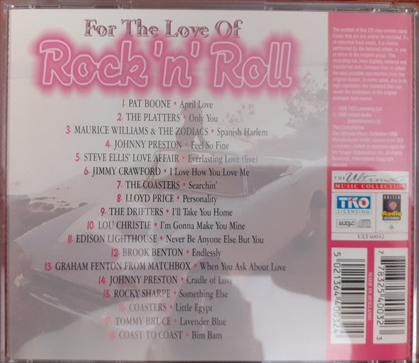 Various : For The Love Of Rock'n Roll (CD, Comp)