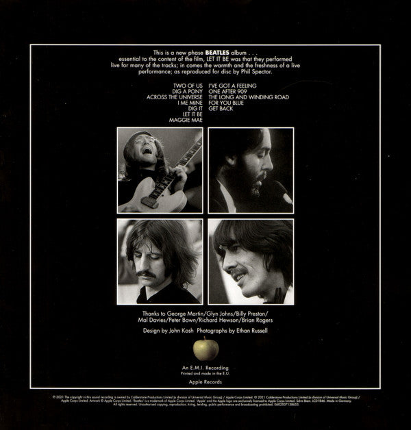 The Beatles : Let It Be (LP, Album, RE, Rem)