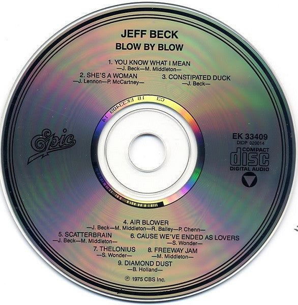 Jeff Beck : Blow By Blow (CD, Album, RE)