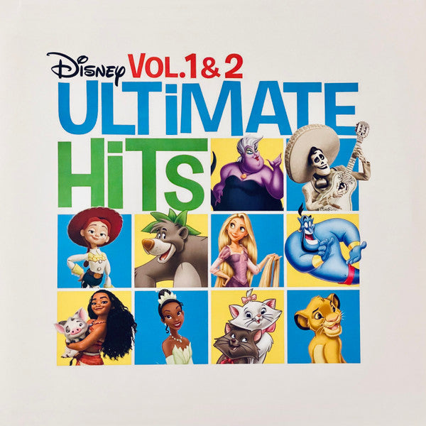 Various : Disney Ultimate Hits Vol. 1 & 2 (LP, Blu + LP, Gre + Comp, Ltd)