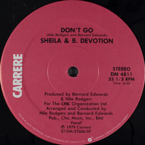 Sheila & B. Devotion : Spacer (12")