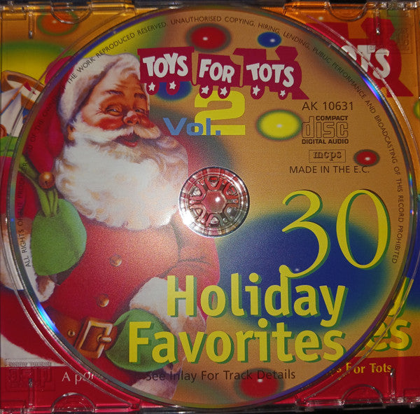 Various : Toys For Tots Vol. 2: 30 Holiday Favorites (CD, Comp)