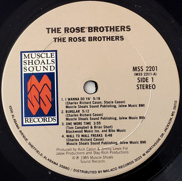 The Rose Brothers : The Rose Brothers (LP, Album)