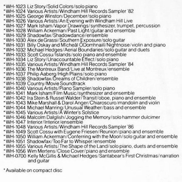 Billy Oskay And Mīcheāl Ō Domhnaill* : Nightnoise (CD, Album, RE)