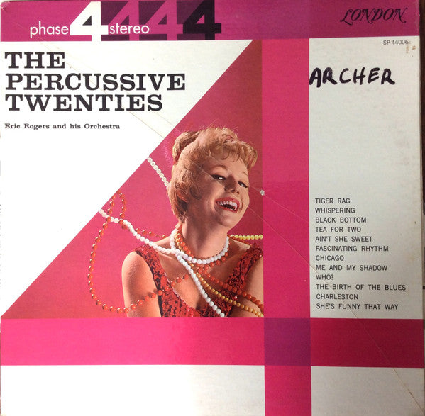 Eric Rogers And His Orchestra* : The Percussive Twenties (LP, Album, gat)