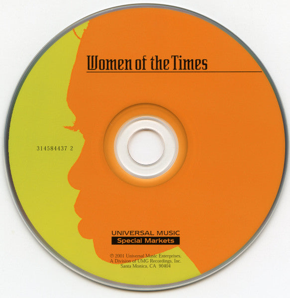 Various : Women Of The Times (CD, Comp)