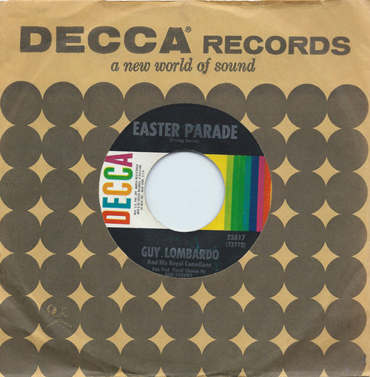 Guy Lombardo And His Royal Canadians : Easter Parade / Always (7", Single, RE, RP, Pin)