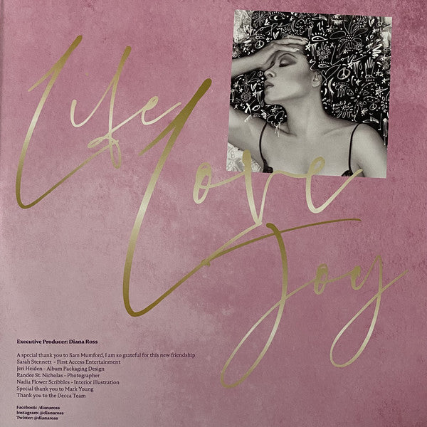 Diana Ross : Thank You (2xLP, Album, Ltd, Pin)