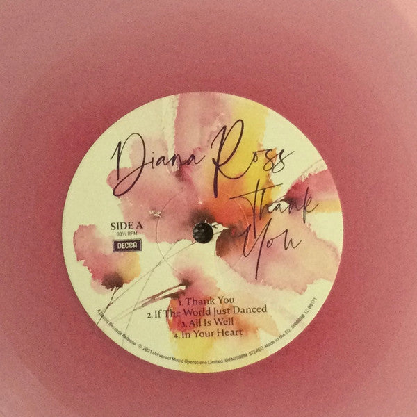 Diana Ross : Thank You (2xLP, Album, Ltd, Pin)