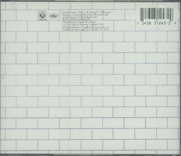 Pink Floyd : The Wall (2xCD, Album, RE, RM)