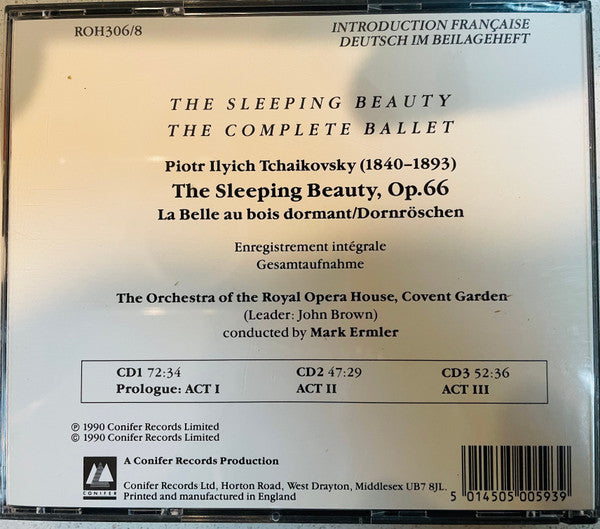 Tchaikovsky*, The Orchestra Of The Royal Opera House, Covent Garden* Conducted By Mark Ermler : The Sleeping Beauty (The Complete Ballet) (3xCD, Album)