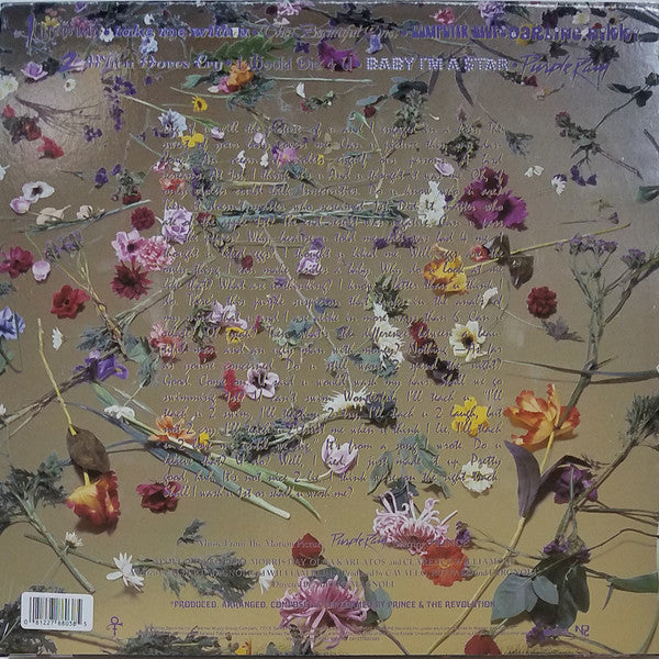 Prince And The Revolution : Purple Rain (LP, Album, Ltd, RE, Pur)