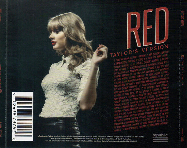 Taylor Swift : Red (Taylor's Version) (2xCD, Album)