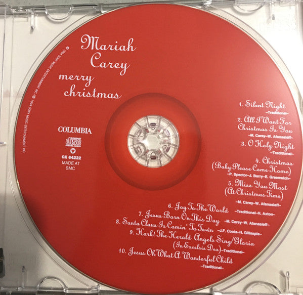 Mariah Carey : Merry Christmas (CD, Album, Club, RE, UPC)