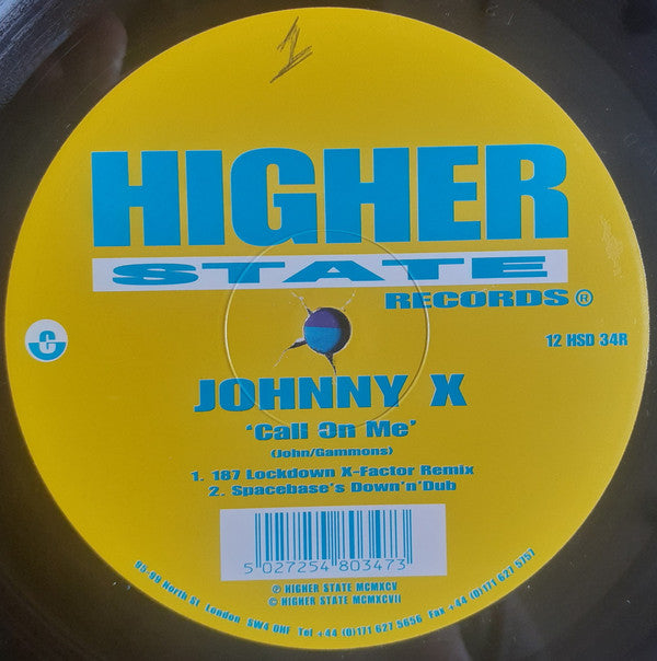 Johnny X (6) : Call On Me (Remixes) (12")