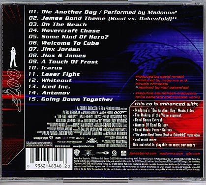 David Arnold : Die Another Day (Music From The MGM Motion Picture) (CD, Album, Enh)