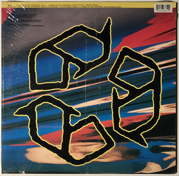 Meat Beat Manifesto : Edge Of No Control (12", Single)