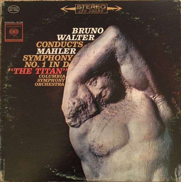 Mahler*, Bruno Walter Conducts Columbia Symphony Orchestra : Symphony No. 1 In D "The Titan" (LP)