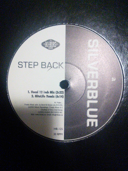 Silverblue / 040 : Step Back / Dreams (12")