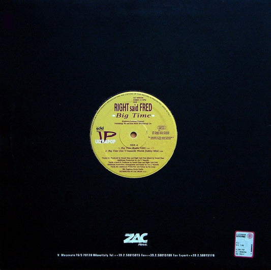 Right Said Fred : Big Time (12")