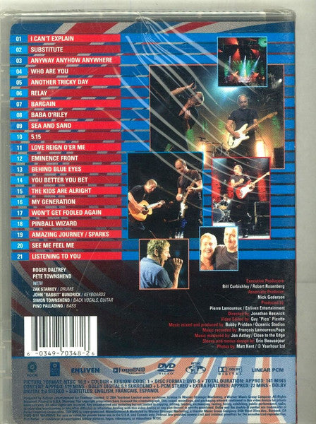 The Who : Live In Boston (DVD-V, Multichannel, NTSC)
