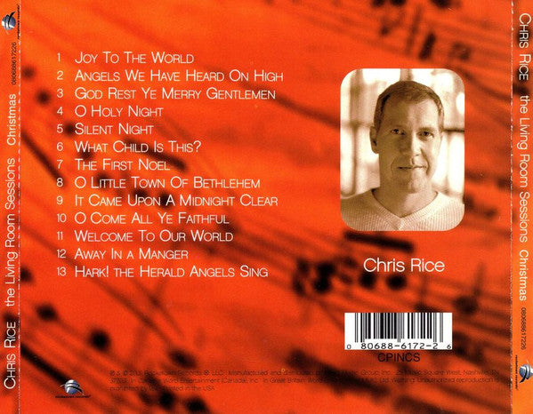 Chris Rice : The Living Room Sessions: Christmas (CD, Album)