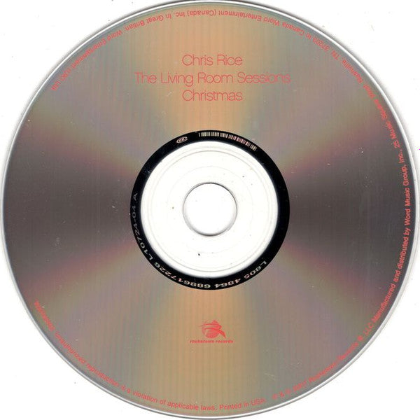 Chris Rice : The Living Room Sessions: Christmas (CD, Album)