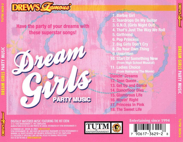 The Hit Crew : Dream Girls Party Music (CD)