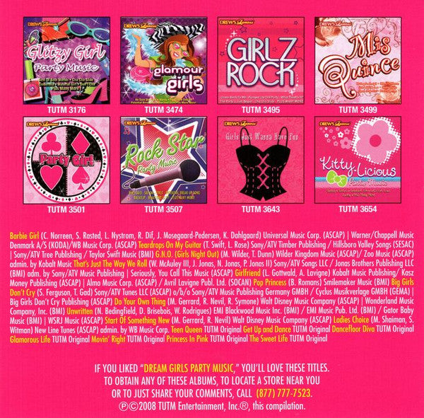 The Hit Crew : Dream Girls Party Music (CD)