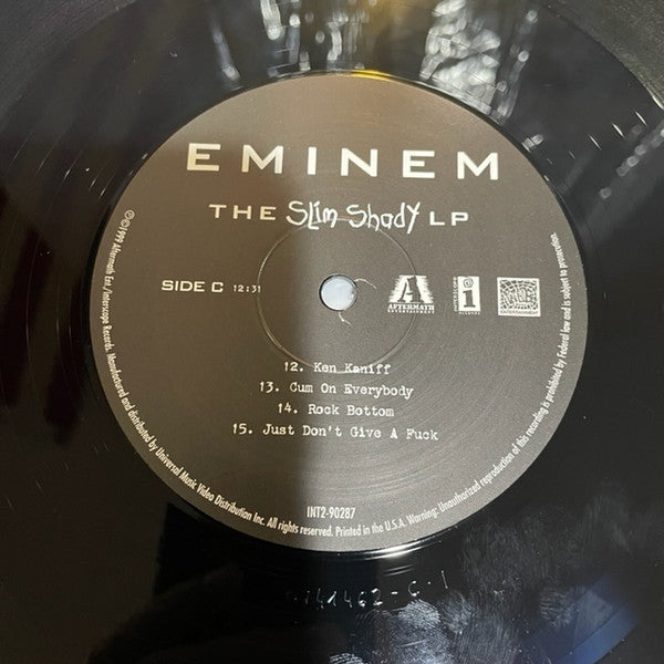 Eminem : The Slim Shady LP (2xLP, Album, RE, Bla)