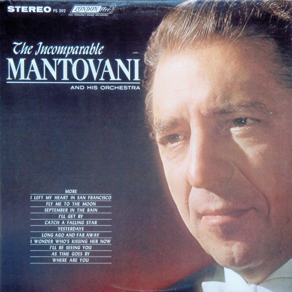 Mantovani And His Orchestra : The Incomparable Mantovani (LP, Album)