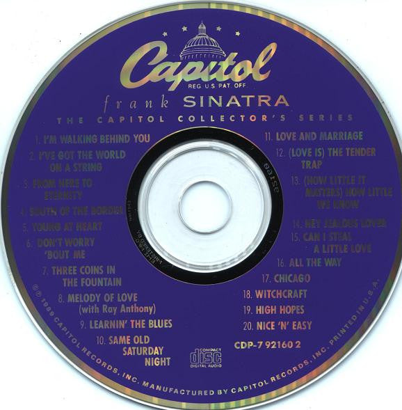 Frank Sinatra : The Capitol Collector's Series (CD, Comp)