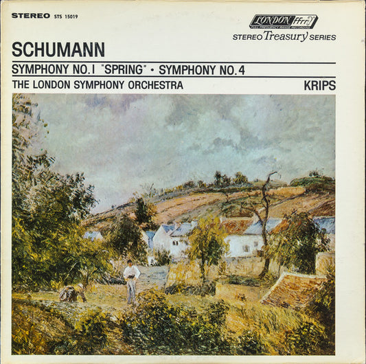 Schumann*, The London Symphony Orchestra*, Krips* : Symphony No. 1 "Spring" ∙ Symphony No. 4 (LP, Album, RE, RP)