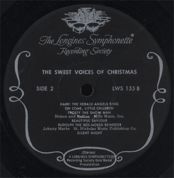 The Longines-Symphonette* : The Sweet Voices Of Christmas (LP)