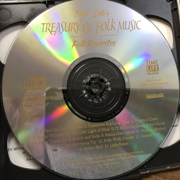 Various : Time-Life's Treasury Of Folk Music - Folk Favorites - Volume Three (2xCD, Comp)