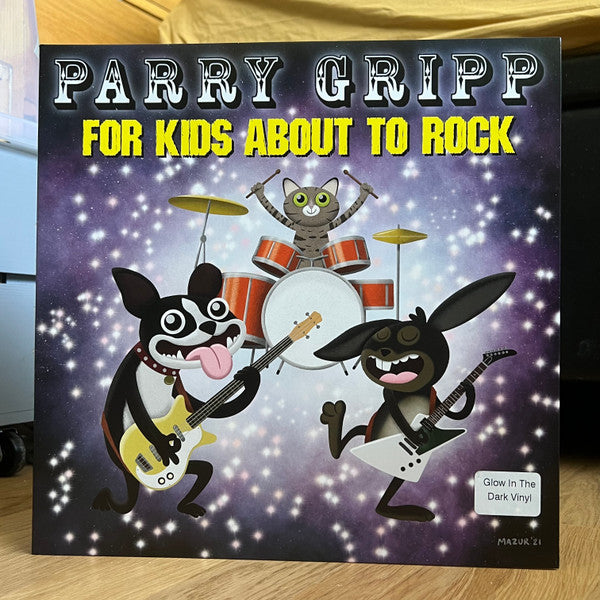 Parry Gripp : For Kids About To Rock (LP, Album, RE, Glo)
