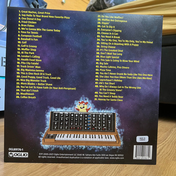 Parry Gripp : For Kids About To Rock (LP, Album, RE, Glo)