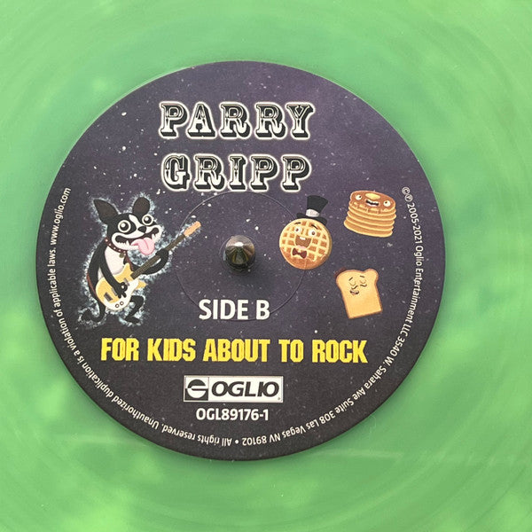 Parry Gripp : For Kids About To Rock (LP, Album, RE, Glo)