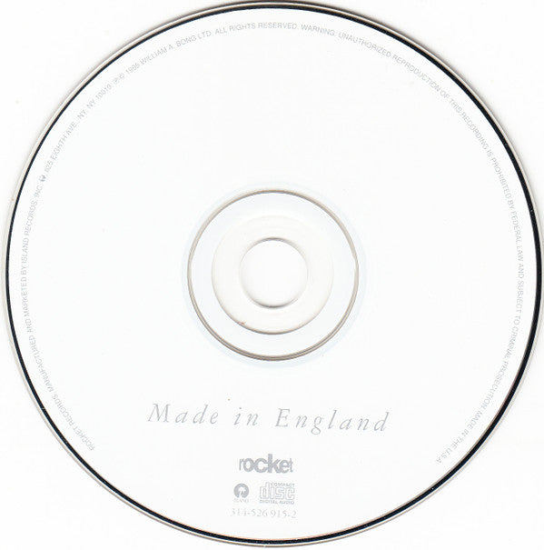 Elton John : Made In England (CD, Album)