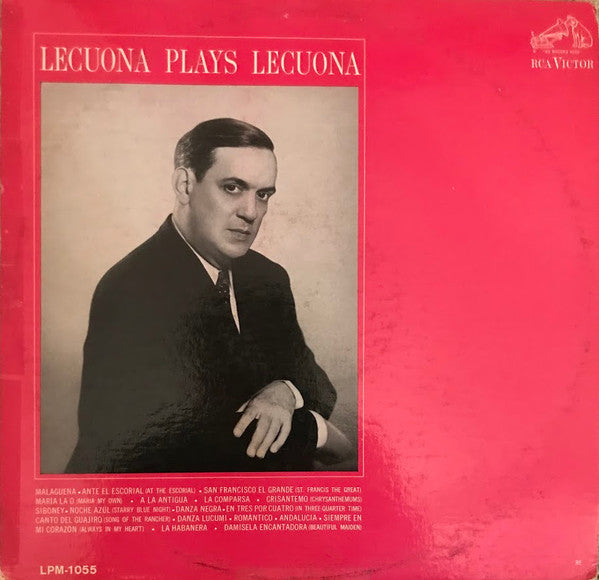 Lecuona* : Lecuona Plays Lecuona (LP, Mono, RE)
