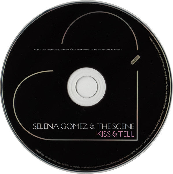 Selena Gomez & The Scene : Kiss & Tell (CD, Album, Enh)